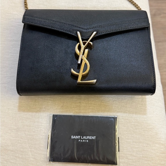 Yves Saint Laurent Black Crossbody Bag - ORIGINAL BOX INCLUDED